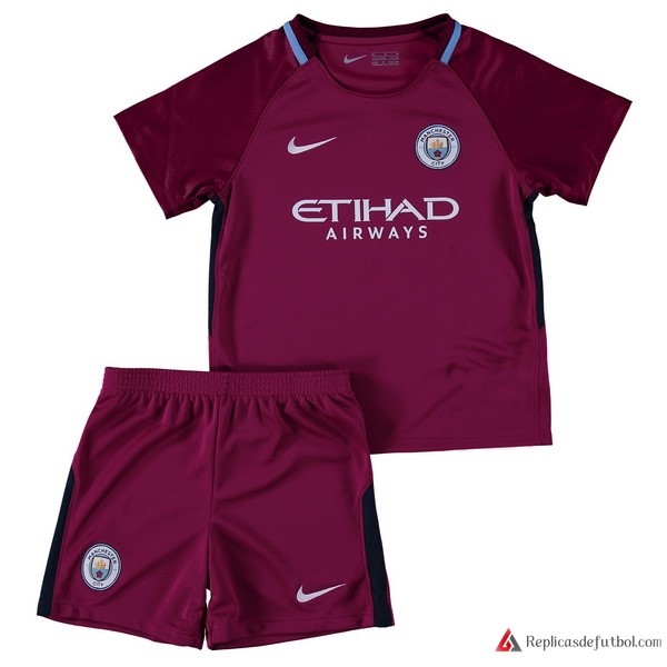 Camiseta Manchester City Niño Segunda equipación 2017-2018